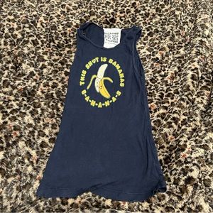 The S*IT is bananas Y2K Gwen Stefani tank HARAJUKU Lovers